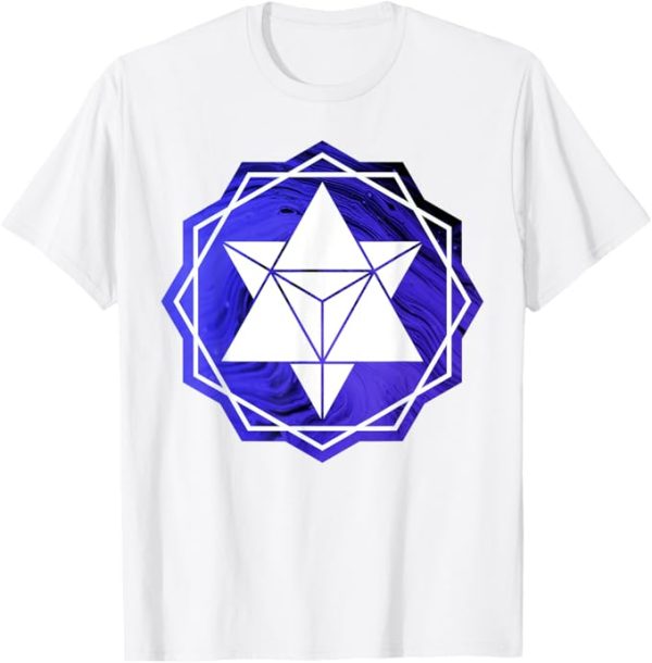 merkaba sacred geometry mandala shirt